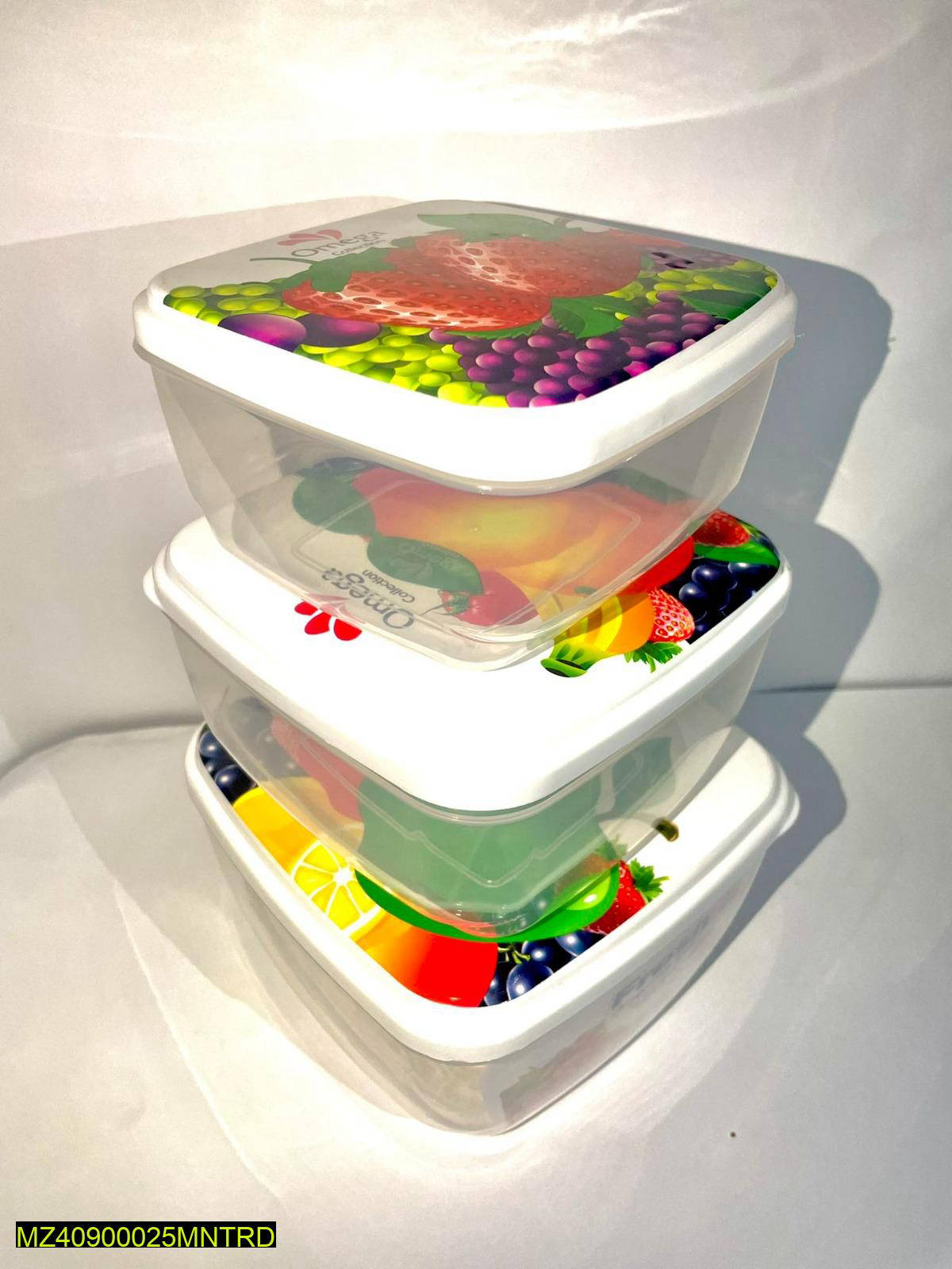 Food Storage Container Pack of 3